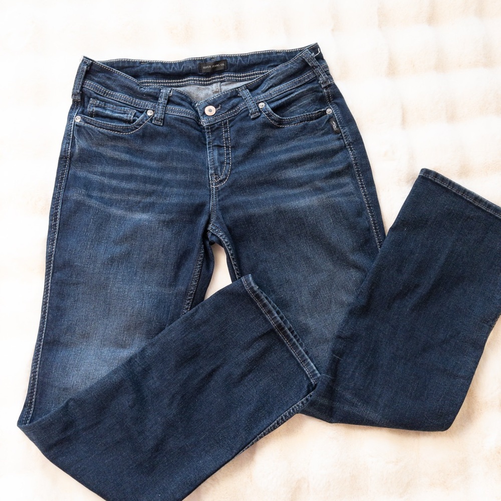 Silver Jeans Slim Boot Leg W34L31 Dark Indigo